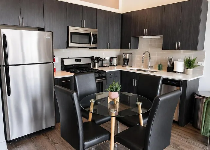 Apartment South Loop 2br Retreat With Skyline View And Optional Parking For 8 Guests Near Mccormick Place And Soldier Field Chicago